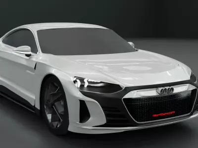 Audi e-TRON GT 3D model