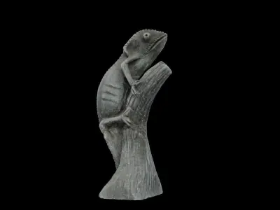 Model Chameleon Ornament 3D model