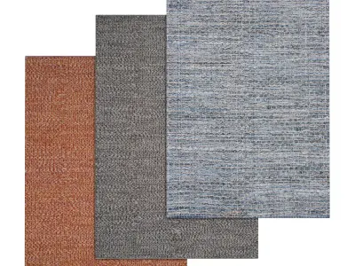 Rug Set 300 3D model
