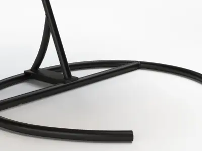 Belham Living Resin Wicker Chair 3D model