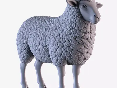 Sheep 3D print model