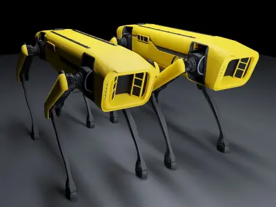 Robot Dog Free 3D model