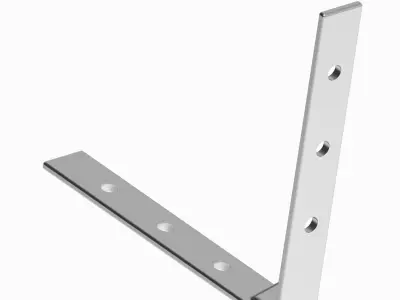 Furniture Support Angle Bracket 3D print model
