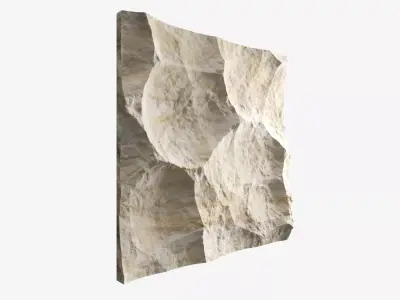 401-RockPanel sandstone wall texture 3D model