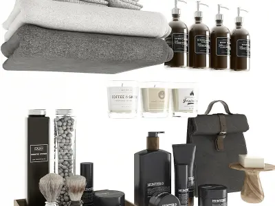 Bathroom Decor 3D model