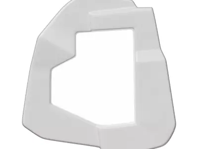 Narcissi Wall Mirror by VAVA Objects 3D model