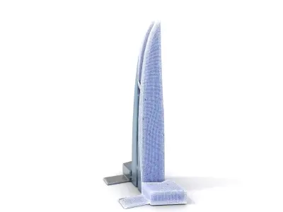 Modern Skyscraper Architecture model pack Low-poly 3D model