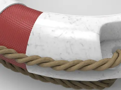 Quer LifeRing 3D model