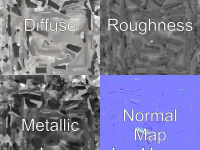 Rio-Nandu Suspension Bridge 3D Model Low-poly 3D model