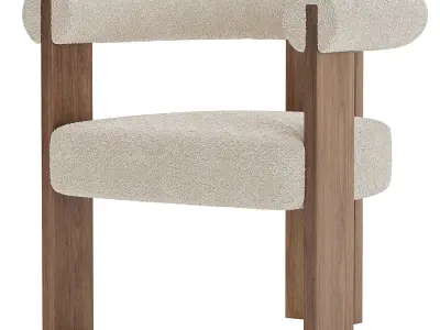 Eldon Dining Chair 3D model