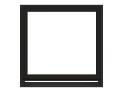 Casement Window- Top Hung 3D model