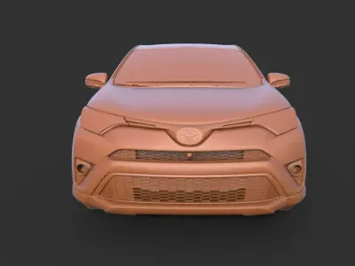 Toyota Rav 4 3D print model