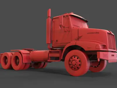 Western Star 4700 3D print model