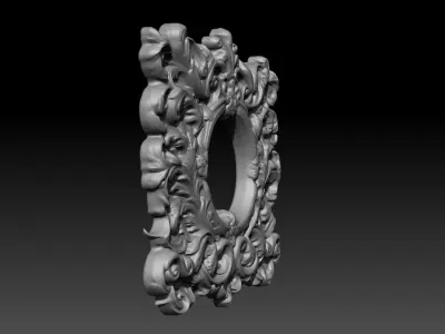 Bas relief Frame 240506 02 3D print model