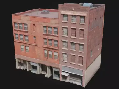 Urban Decay  The Beauty of Abandonment 3D model