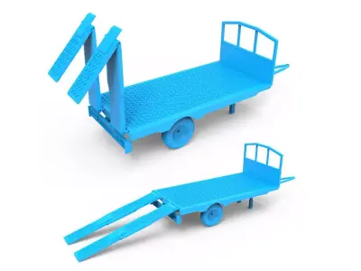 Trailer toy 3D print model