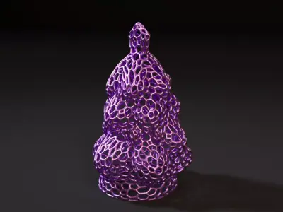 Christmas tree 3D print model
