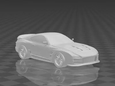 SUPRA KEYCHAIN 3D print model