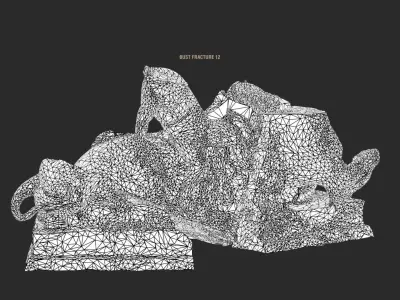 Broken Statues and Ruins COLLECTION 3D model