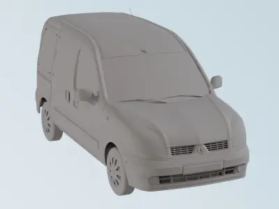 Car - Renault kango 3D model