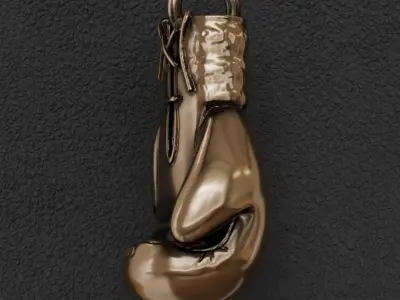 Boxing glove V1 3D print model