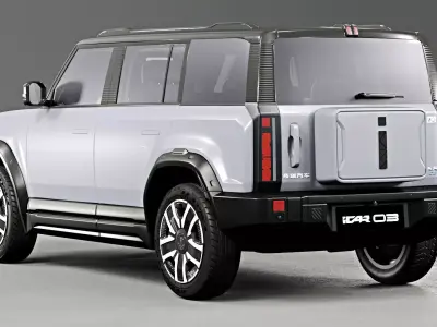 Chery icar 03 2024 with Interior 3D model