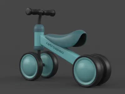Baby Balance Bike 3D model