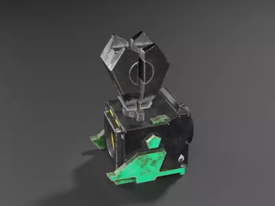 Device satelite generator vol2 Low-poly 3D model