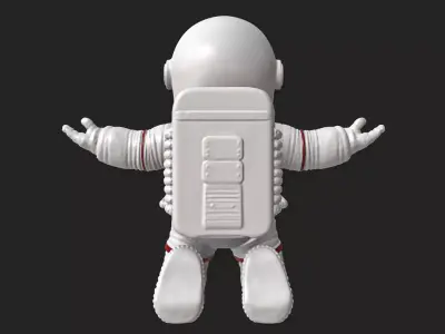 Astronaut figure 01 3D print model