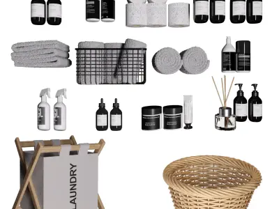 Laundry Room 004 3D model