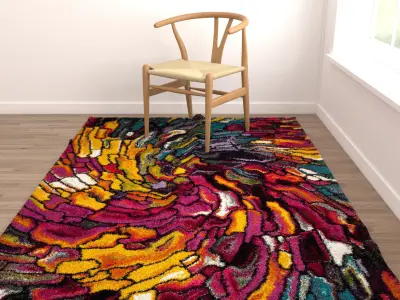 Rugs No 259 Low-poly 3D model