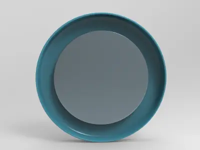 Quse Mirror Low-poly 3D model