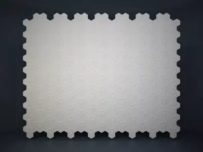 03 PUZZLE PATTERN WALL 3D model