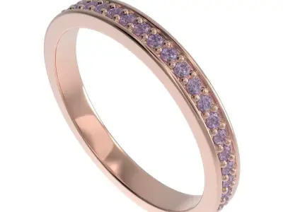 Full Eternity ring style 8 3D print model