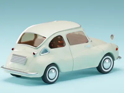 Subaru 360 Custom 3D model