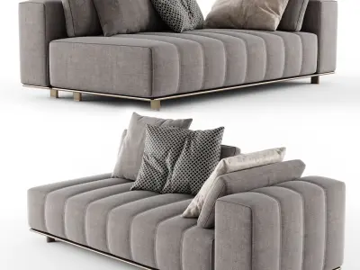 Daybed element sofa 3D model