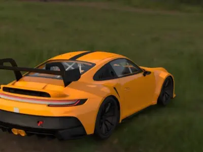 2022 Porche 911 GT3 RSR 3D model