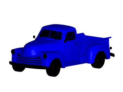 Chevrolet Pickup 1951 3D model
