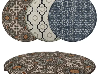 Rugs No 633 Low-poly 3D model
