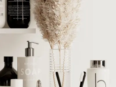Bathroom Accessories 09 3D model