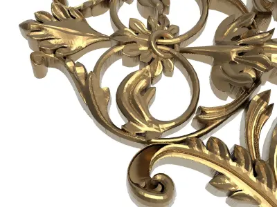  decorative pattern ready for 3D printing 3D model