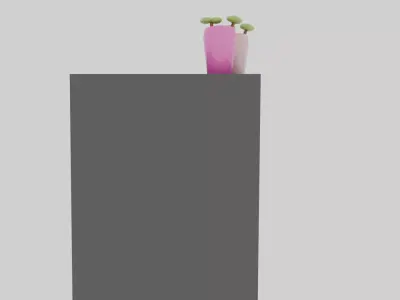 Modern Shelf 3D Model Free 3D model