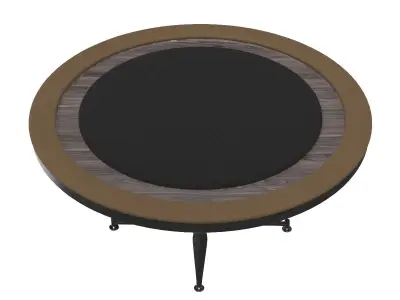 District Eight Poker Table 3D model