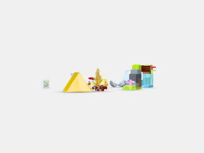 LEGO DUPLO Camper Adventure 10997 3D model