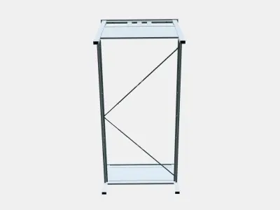 HEMNES Bed frame 4 3D model