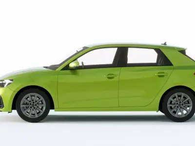 Audi A1 2019 3D model