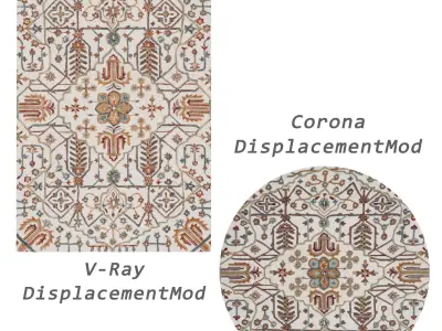 Rugs No 872 Low-poly 3D model