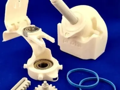 Controller Steering Device - PS4 - 3D Printable 3D print model