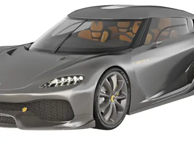 automobile 3D model