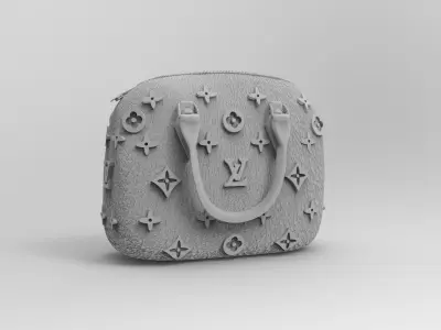 Louis Vuitton Planter Vase Bag 3D Printing  3D print model
